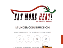 Tablet Screenshot of eatmoreheat.com